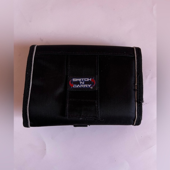 Black Nintendo DS Case Switch n Carry Travel Carrying Bag Pouch Case (2000s) - Picture 5 of 13